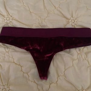 VS velvet thong (never worn)